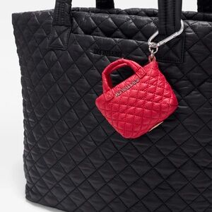 MZ Wallace Apple Platinum Gift Tiny Tote